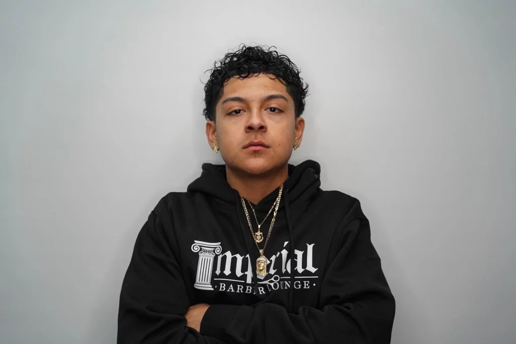 Headshot of Salvador, a barber at imperial barber lounge